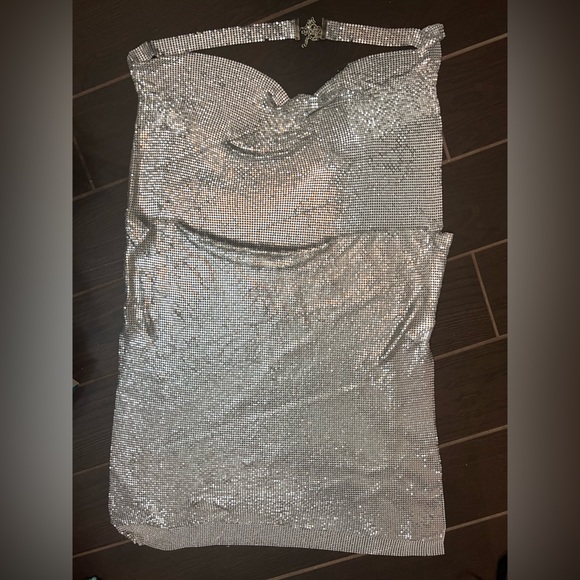 Chain Mail Mini Dress - Picture 3 of 8